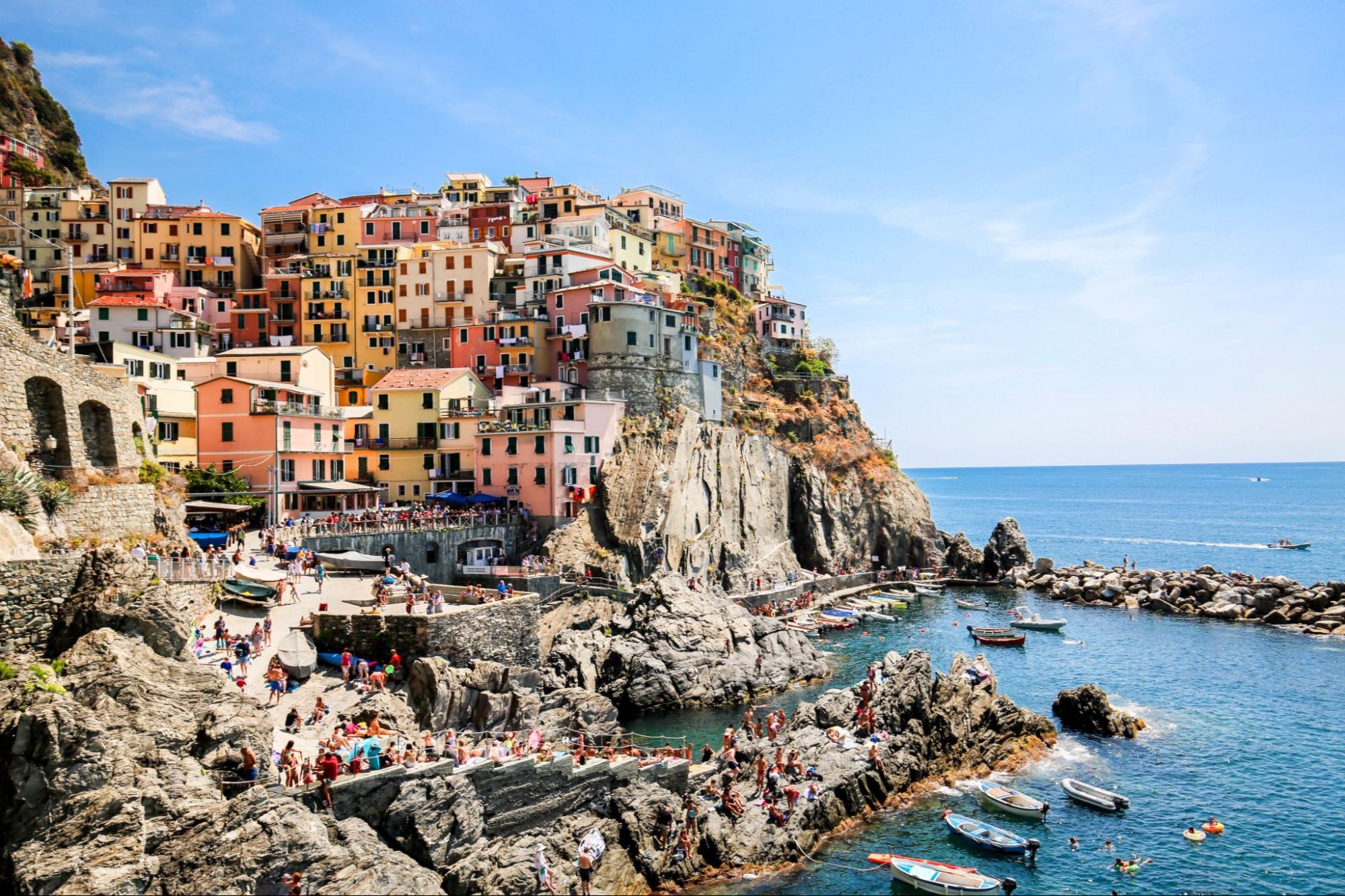 Cinque Terre colorful coastal village